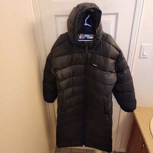 2025 COLUMBIA PIKE LAKE 3 WOMEN'S SIZE XXL 3/4 LENGTH WARM BLACK WINTER COAT